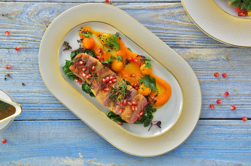 Kaczka w soku pomarańczowym Kaczka w soku pomarańczowym